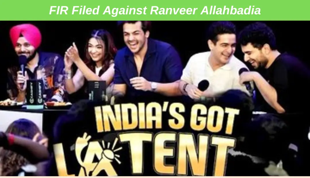 FIR Filed Against Ranveer Allahbadia